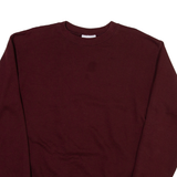 CHAMPION Mens Sweatshirt Maroon Crew Neck M