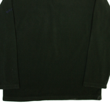 NAUTICA Mens Sweatshirt Green 1/4 Zip M