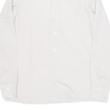 ARIS Womens Shirt Beige Collared Long Sleeve S