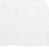 ULUWATU Womens Vest White Sleeveless Floral S