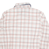 SALEWA Womens Printed Shirt Pink Collared Long Sleeve Check UK 16