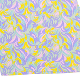 Womens Printed Top Purple Sleeveless Crazy Pattern M