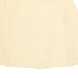 CREATION Womens Shirt Yellow Collared Long Sleeve 90s L
