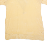 Tunic Womens Printed Blouse Beige V-Neck Floral XL