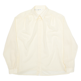 ANTONIOLLI Womens Shirt Yellow Collared Long Sleeve XL