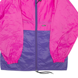 K-WAY International Womens Windbreaker Jacket Pink Colourblock M