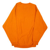 STEVE & BARRY'S Miami Mens Sweatshirt Orange Crew Neck USA XL