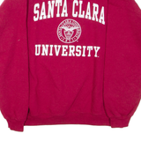 GILDAN Santa Clara University Mens Sweatshirt Red Crew Neck USA L