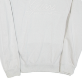 GUESS Mens Sweatshirt Grey Crew Neck L