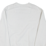 GUESS Mens Sweatshirt Grey Crew Neck L