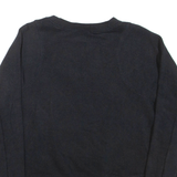 NIKE Womens Sweatshirt Black Crew Neck M