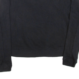 NIKE Womens Sweatshirt Black Crew Neck M