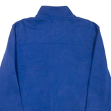 PUMA Full Zip Mens Sweatshirt Blue High Neck L