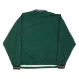 CHAMPION Mens Sweatshirt Green V-Neck Nylon 2XL