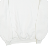 JERZEES Womens Sweatshirt White Collared L