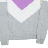 FILA Womens Sweatshirt Grey 1/4 Zip S