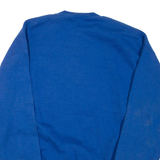 JERZEES Mens Sweatshirt Blue Crew Neck XL