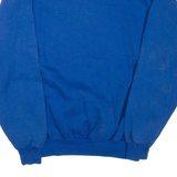 JERZEES Mens Sweatshirt Blue Crew Neck XL