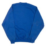 JERZEES Mens Sweatshirt Blue Crew Neck XL