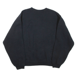 RUSSELL ATHLETIC Volleyball Mens Sweatshirt Black Crew Neck L