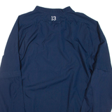 ADIDAS X NFL Minnesota Vikings Mens Sweatshirt Blue 1/4 Zip L