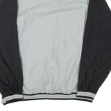 REEBOK Mens Sweatshirt Grey V-Neck 2XL