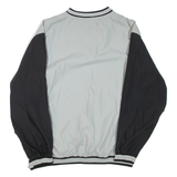 REEBOK Mens Sweatshirt Grey V-Neck 2XL