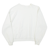 OCEAN FASHIONS Virginia Beach Womens Sweatshirt White Crew Neck USA L