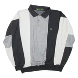 KNIGHTS OF ROUND TABLE Mens Sweatshirt Grey Collared XL