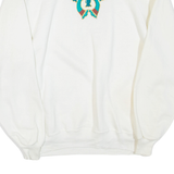 Jerzees Womens Sweatshirt White Crew Neck XL