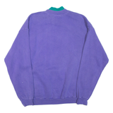 LEE Womens Sweatshirt Purple Crew Neck XL