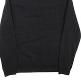 CALVIN KLEIN Mens Sweatshirt Black 1/4 Zip M
