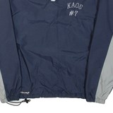 HOLLOWAY Training Mens Sweatshirt Blue 1/4 Zip S