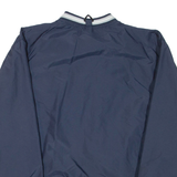 HOLLOWAY Training Mens Sweatshirt Blue 1/4 Zip S