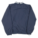 HOLLOWAY Training Mens Sweatshirt Blue 1/4 Zip S