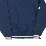 CHAMPION Mens Sweatshirt Blue V-Neck Nylon XL