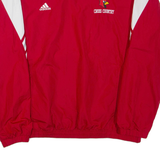 ADIDAS Southport Cross Country Mens Sweatshirt Red V-Neck L