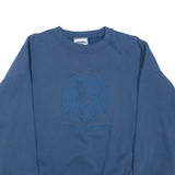 LEE Busch Gardens Womens Sweatshirt Blue Crew Neck 2XL