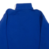 THE DISNEY STORE Tigger Womens Sweatshirt Blue 1/4 Zip L