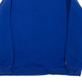 THE DISNEY STORE Tigger Womens Sweatshirt Blue 1/4 Zip L