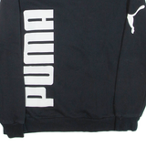 PUMA Mens Sweatshirt Black Crew Neck S