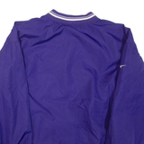 REEBOK Mens Sweatshirt Purple V-Neck L