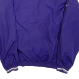 REEBOK Mens Sweatshirt Purple V-Neck L