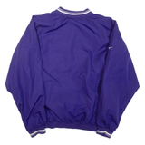 REEBOK Mens Sweatshirt Purple V-Neck L