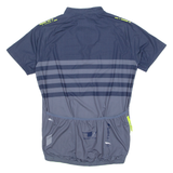 VARIO Cycling Mens Jersey Blue High Neck L