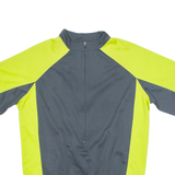 Cycling Mens Jersey Grey High Neck S