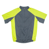 Cycling Mens Jersey Grey High Neck S