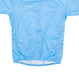 OS SPORT Cycling Mens Jersey Blue High Neck XL