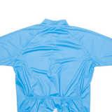 OS SPORT Cycling Mens Jersey Blue High Neck XL
