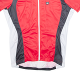 MAX Cycling Mens Jersey Red High Neck L